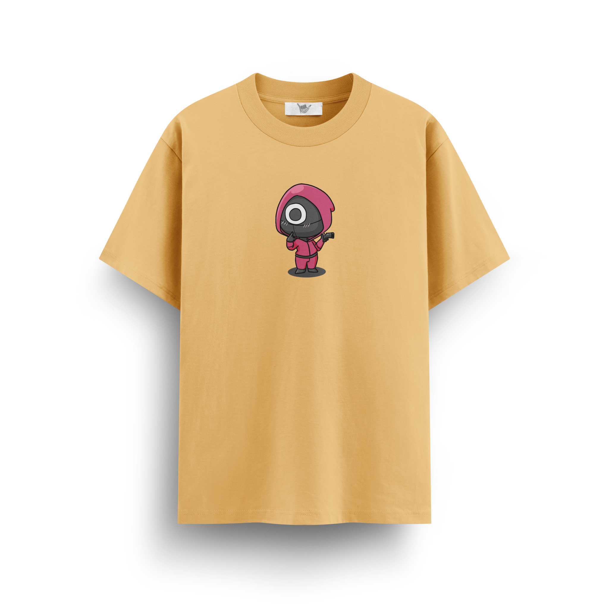 Squid Game Beige Oversize T-Shirt - Awara Bacha