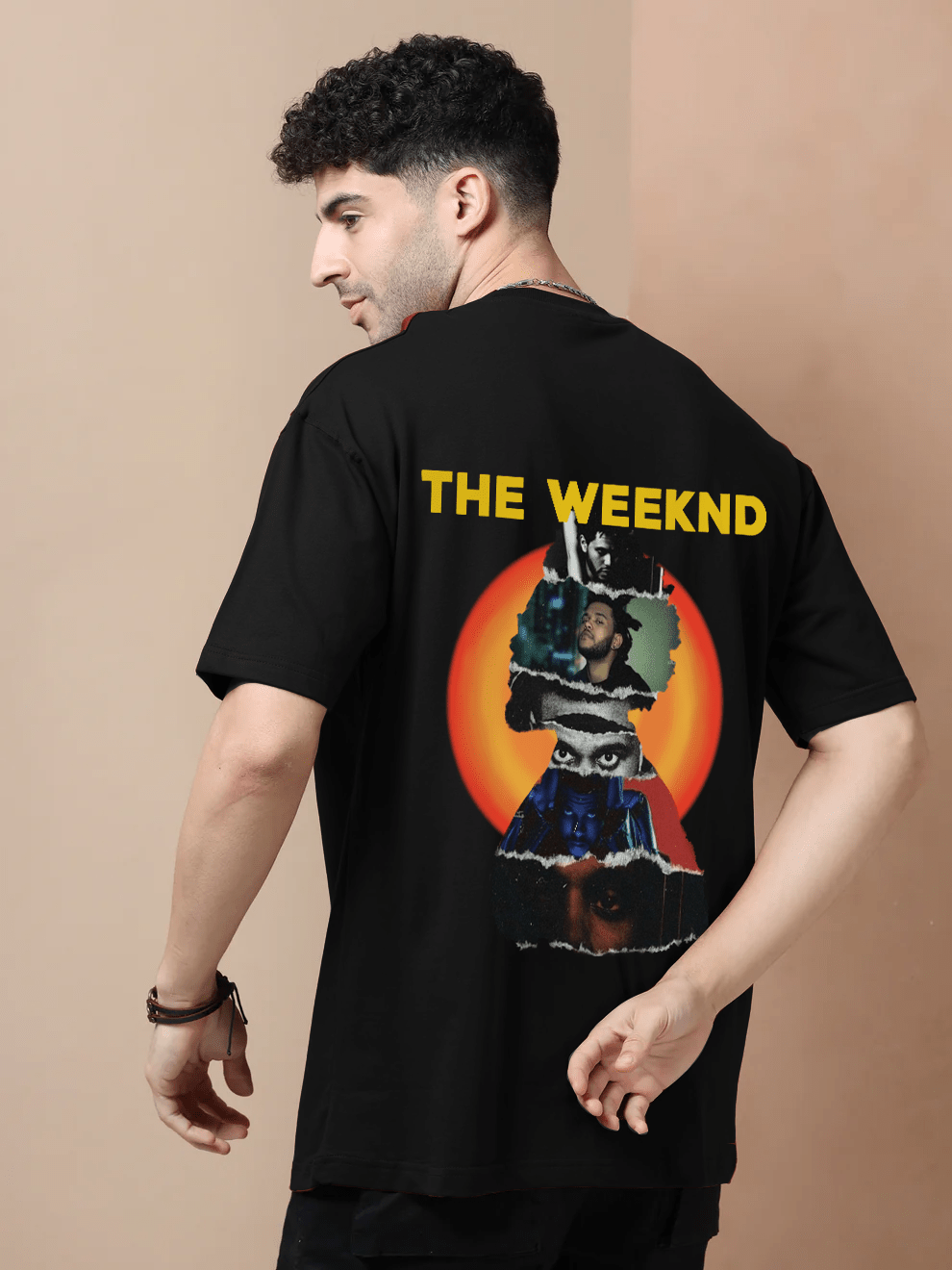 Starboy Black Oversize T-Shirt - Awara Bacha