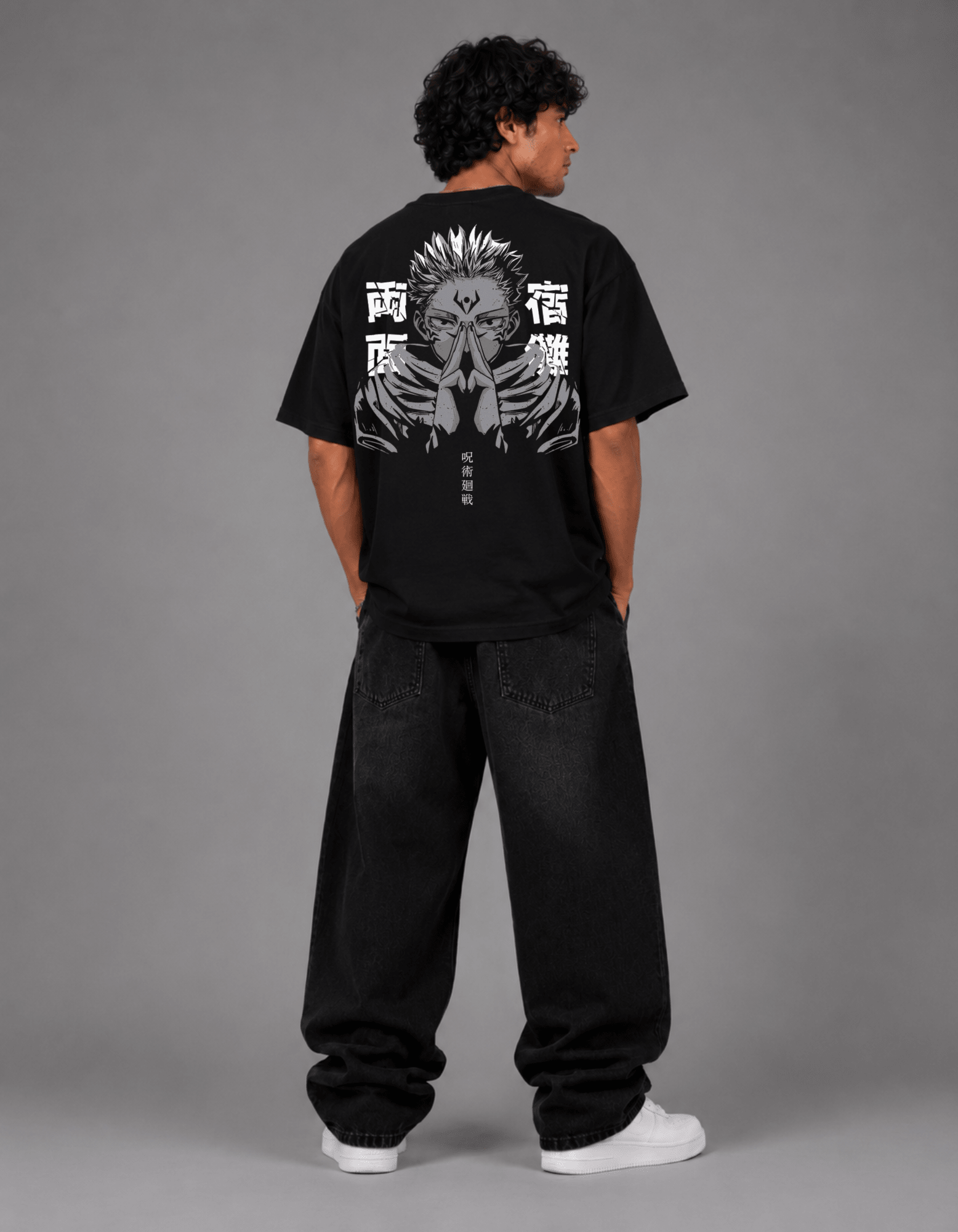 Sukuna Oversized T-Shirt - Awara Bacha