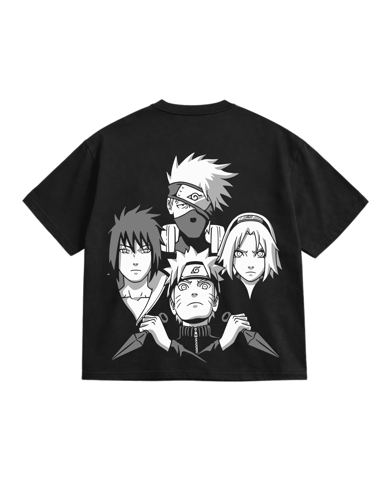 Team Seven Anime Oversize T-Shirt - Awara Bacha