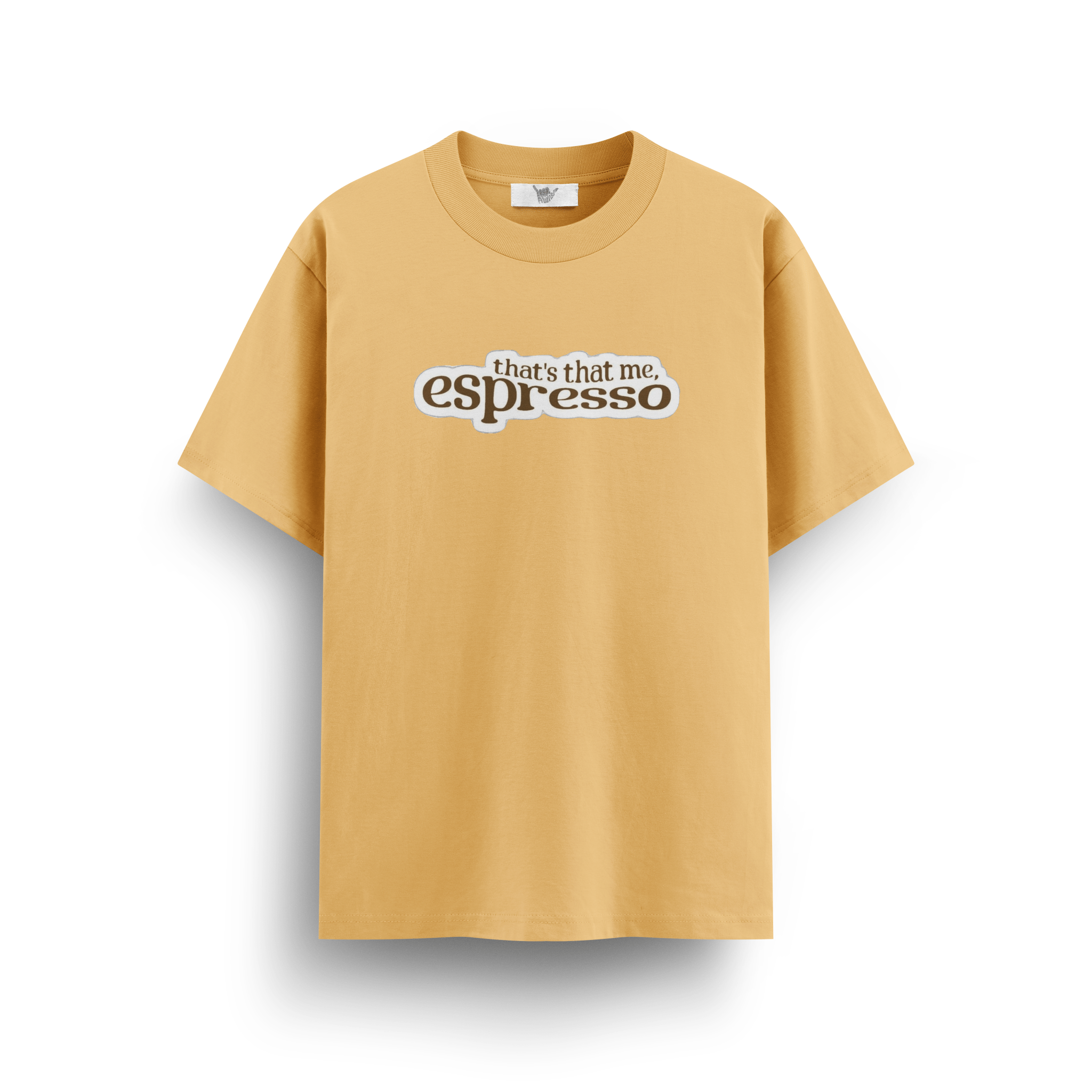 Thats Thats me Espresso Oversize T-Shirt - Awara Bacha