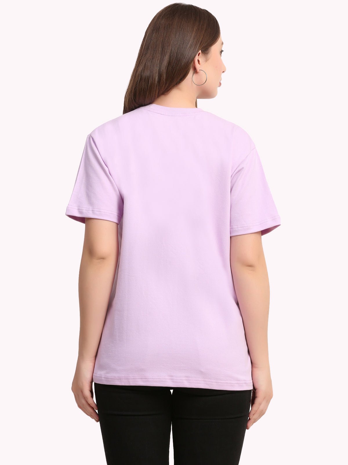 To live for the hope of it all Lavender Oversize T-Shirt - Awara Bacha