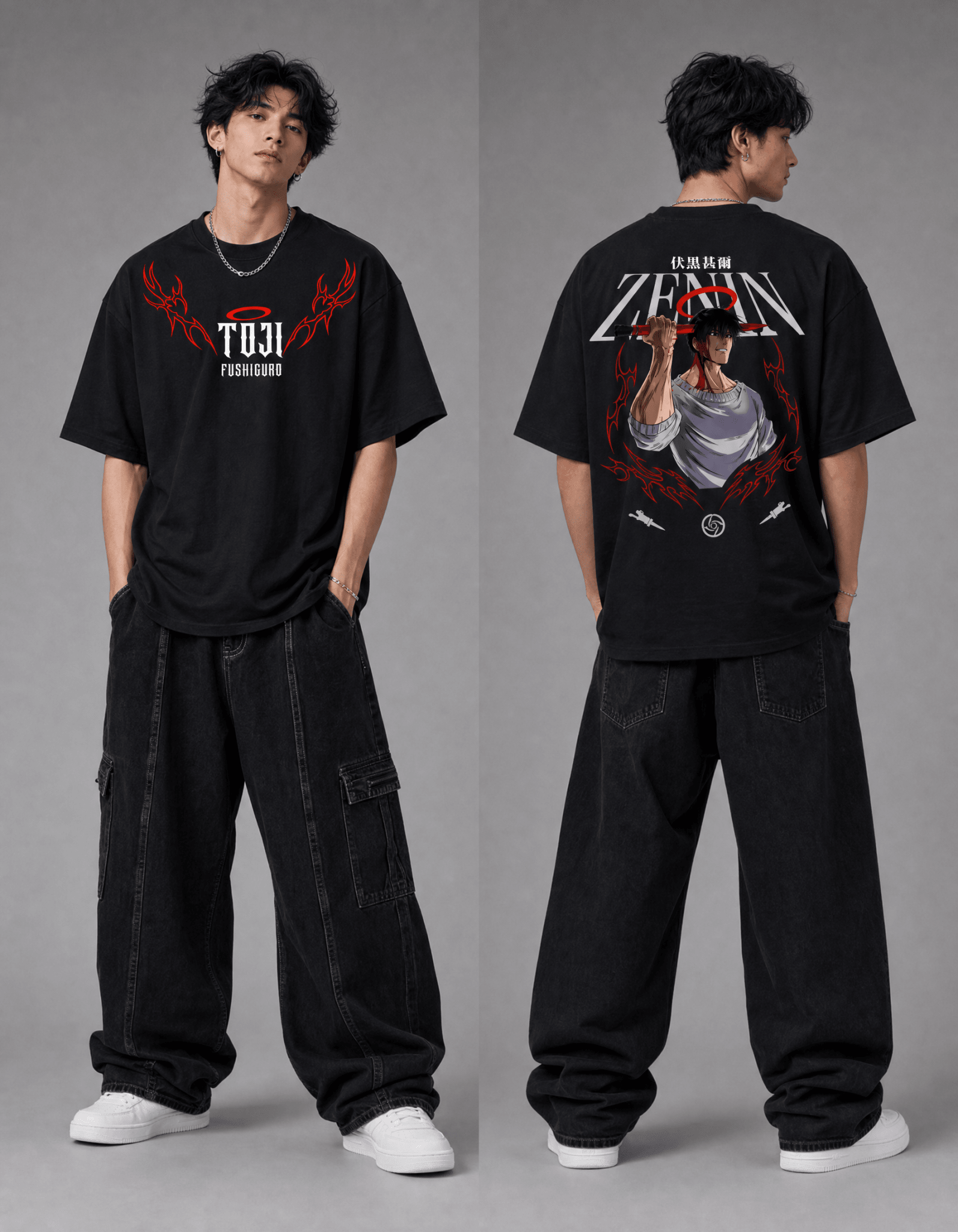 TOJI Oversized T-Shirt - Awara Bacha