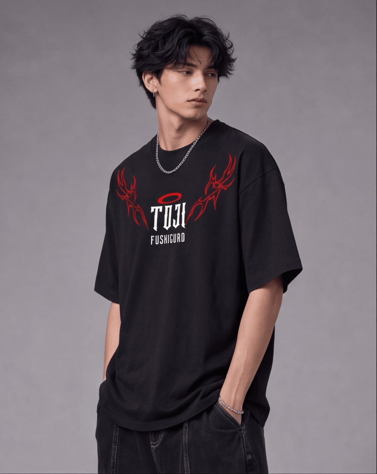 TOJI Oversized T-Shirt - Awara Bacha