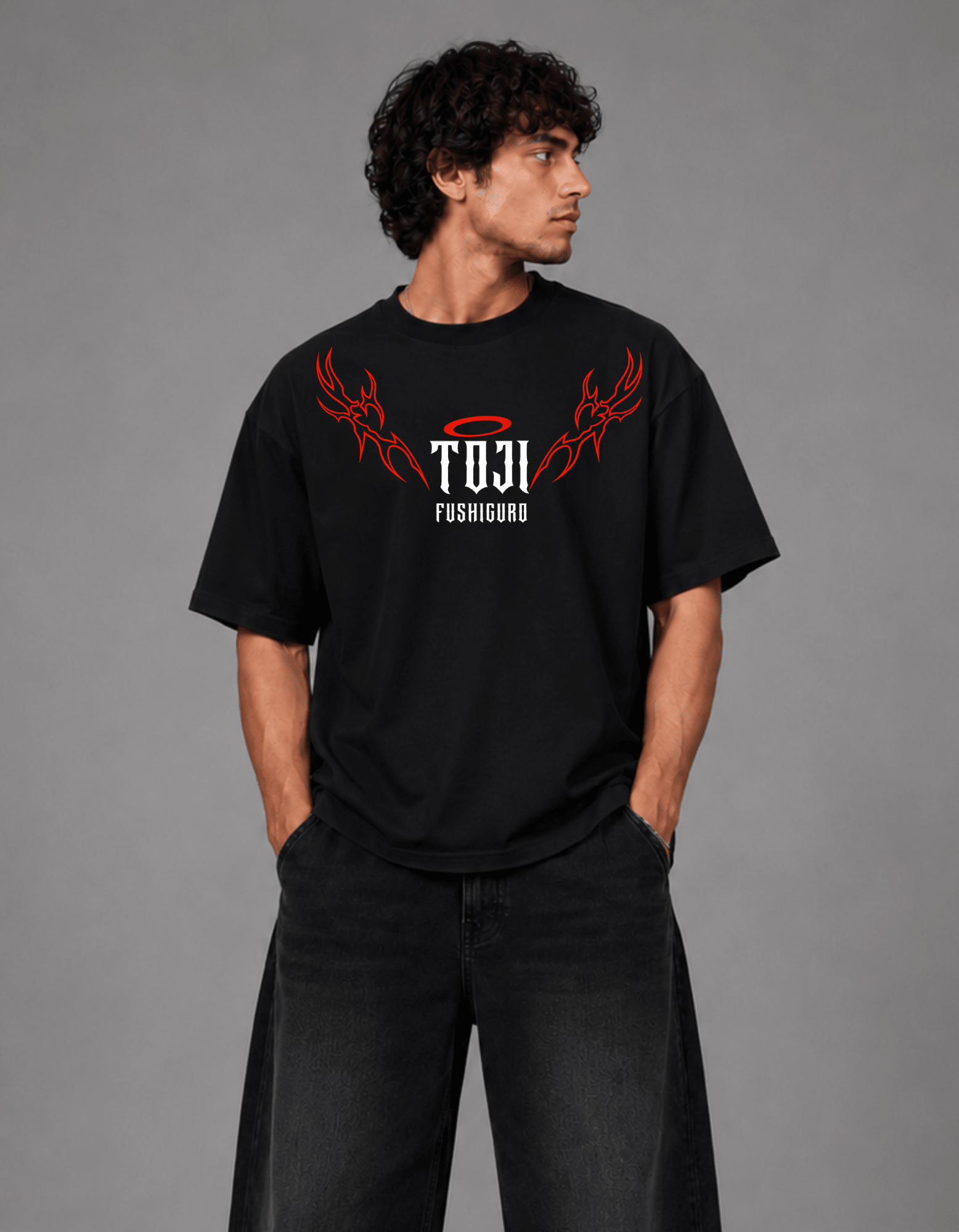 TOJI Oversized T-Shirt - Awara Bacha