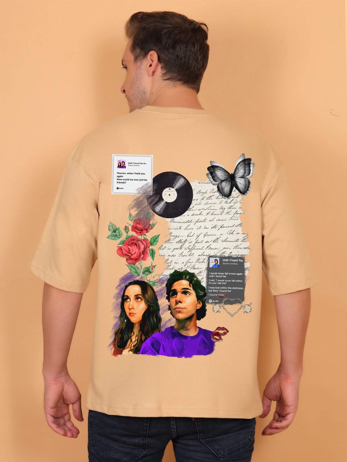 Until I found you Oversize T-Shirt - Awara Bacha