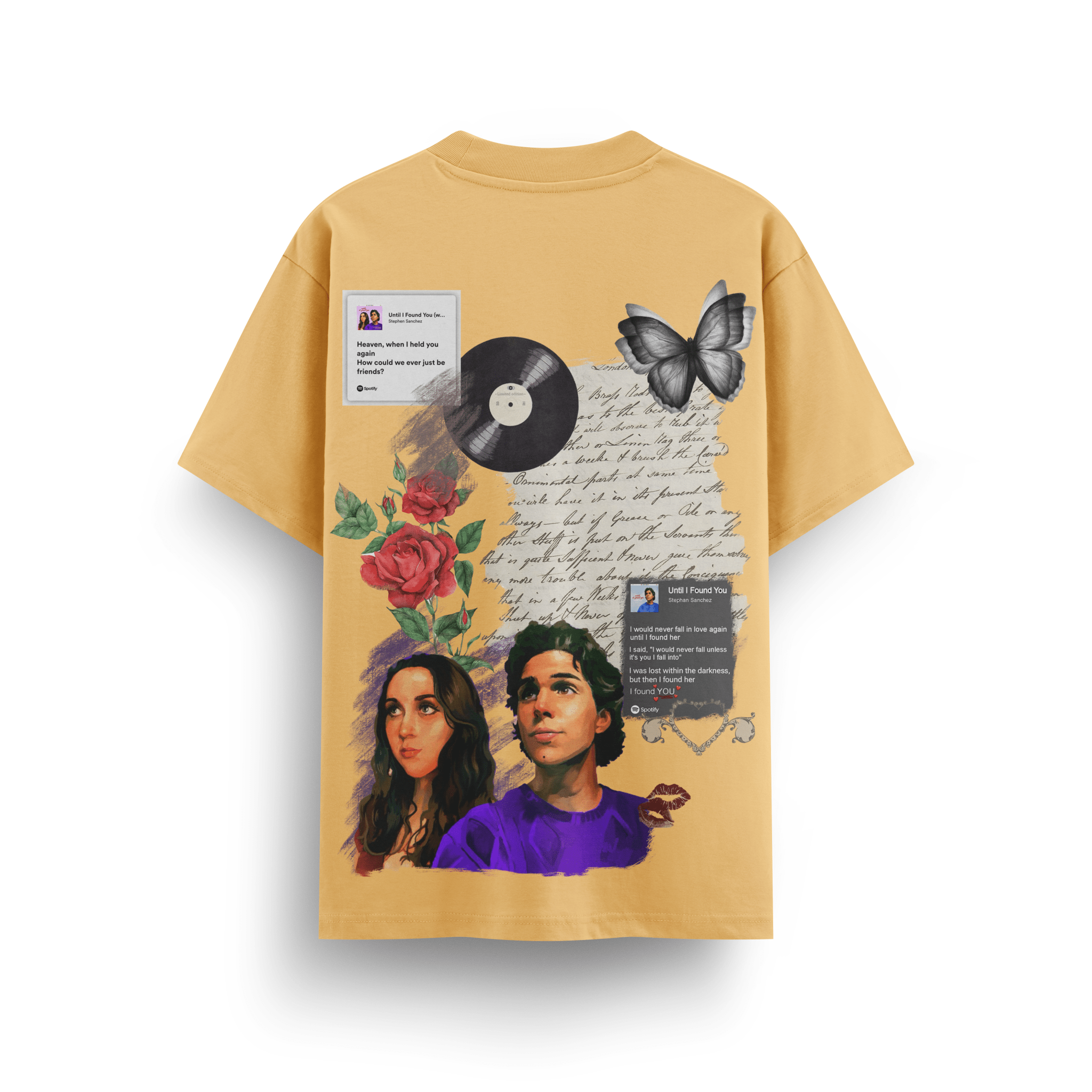 Until I found you Oversize T-Shirt - Awara Bacha