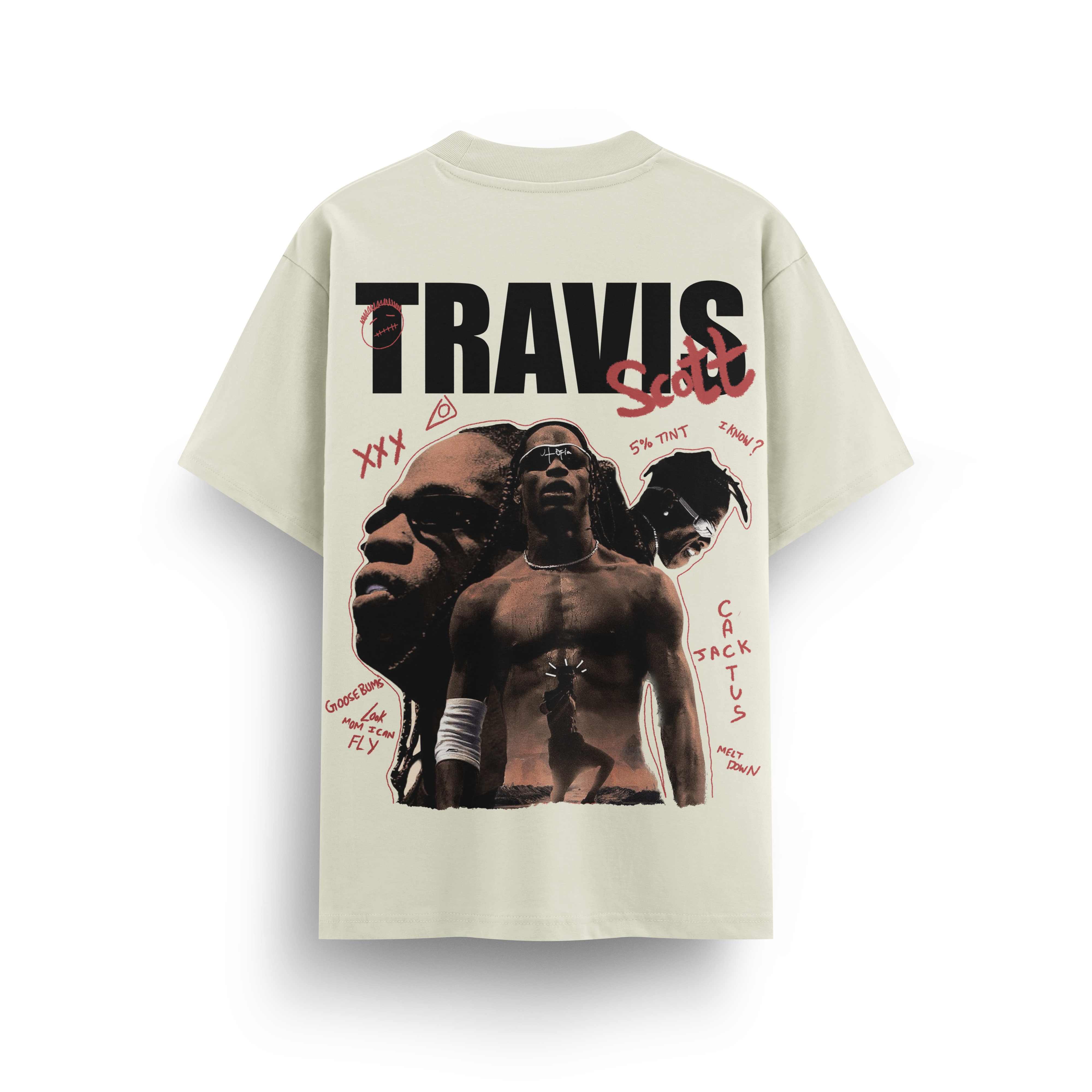 Utopia Off-White Oversize T-Shirt