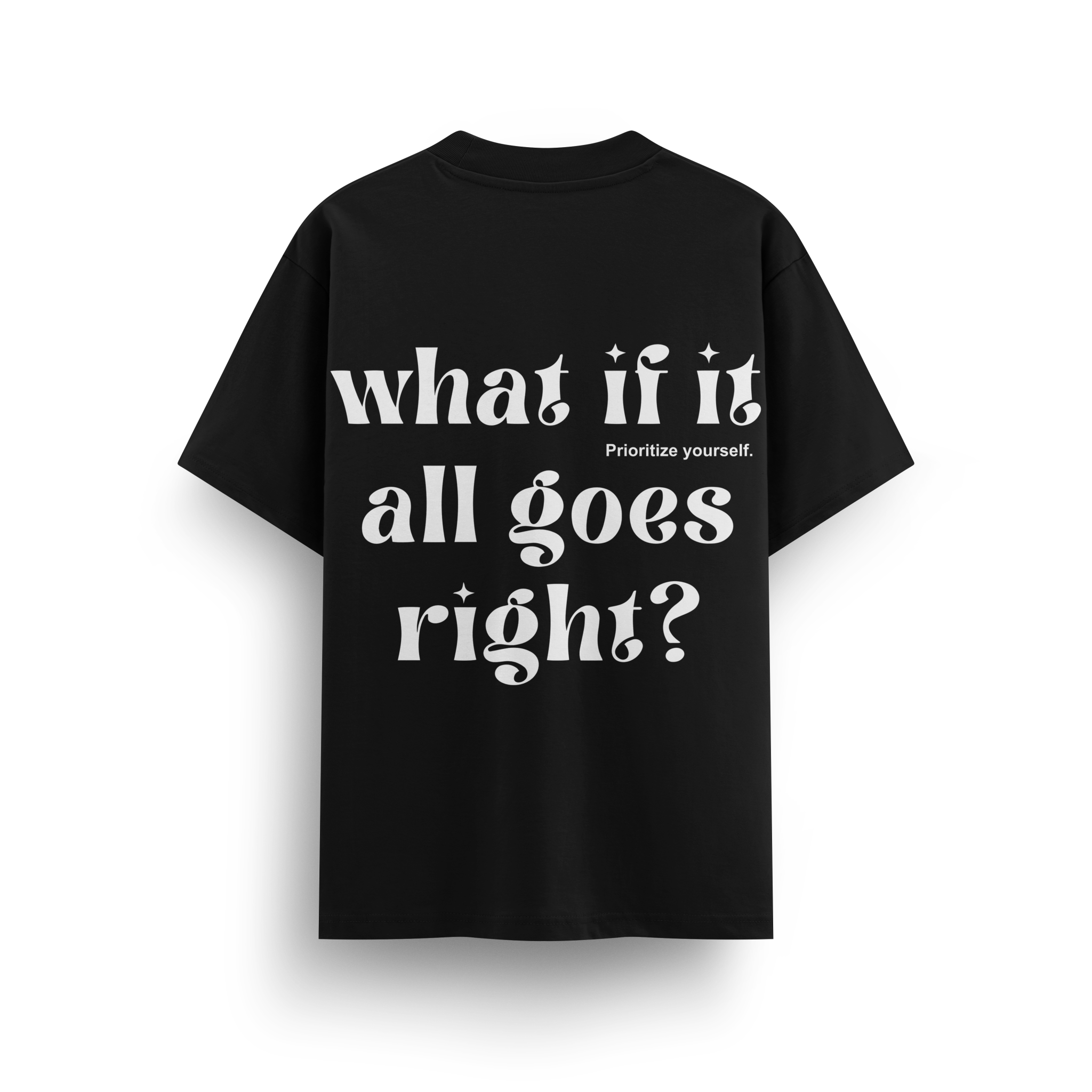 What if it all goes right Oversize T-Shirt - Awara Bacha